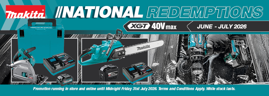 Makita National Redemptions June - Jul 2026
